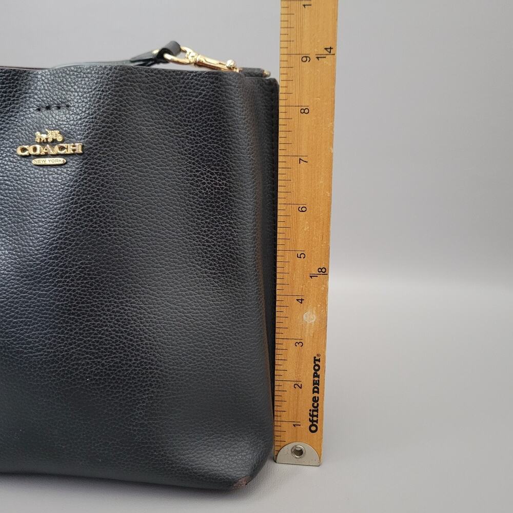 Coach Mollie Bucket Bag 22 Shoulder Bag CA177 Black No Strap - Picture 13 of 16